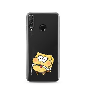 Huawei P30 Lite Uyumlu Baskılı Yumuşak Silikon Şeffaf Telefon Kılıfı