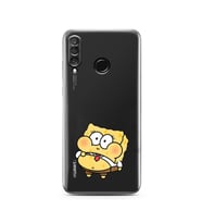 Huawei P30 Lite Uyumlu Baskılı Yumuşak Silikon Şeffaf Telefon Kılıfı