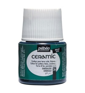 Pebeo Ceramic Seramik Boyası 26 Emerald 