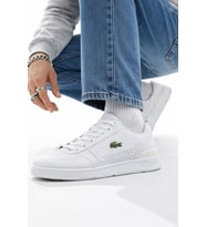 Lacoste T-Clip Hakiki Deri Erkek Beyaz Sneaker