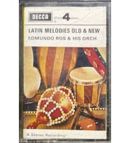 (Plak Değildir KASET tir) Kaset Latin Melodies Old & New Kaset