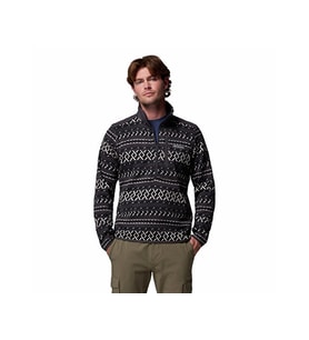 Columbia Erkek Outdoor Çeyrek Fermuarlı Polar Üst 2097741012 Siyah
