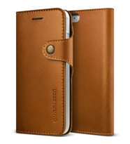 VRS Design iPhone 8 / 7 ile Uyumlu Native Diary Kılıf Brown