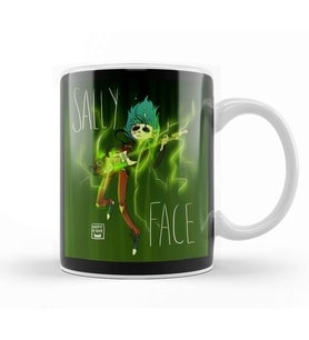 Sally Face 0 Kupa Bardak Porselen