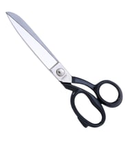FDM Linate 247-9 Somunlu Terzi Makası Siyah Saplı D-150 No:9 (22,5 cm)