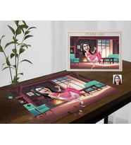 BK Gift Kişiye Özel Anne Tasarımlı 1000 Parça Profesyonel Puzzle-1, 1000 Puzzle, Arkadaşa Hediye