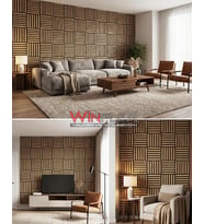 WİNFLEX MİNİ EKO AKUSTİK AHŞAP PANEL - 30X30CM (Meşe)