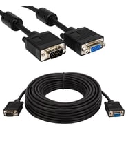 Narita HD15P Erkek/Dişi 15 Pin 30 Metre VGA Görüntü Uzatma Kablosu