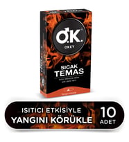 Okey Sıcak Temas 10'Lu Prezervatif