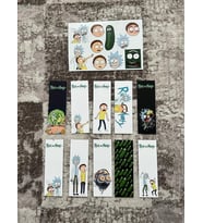 Rick Dizi Kitap Ayraç Ve Stickers Çıkartma Seti PYTKSTKRYRC23