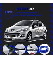 Peugeot 207 Oto Araç Kapı Koruma Fitili 5metre Parlak Mavi Renk