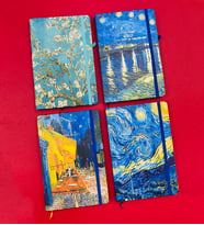 Van Gogh Tasarımlı Defter Bm-1213 (Krem)