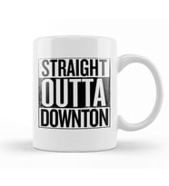 Straight Outta Downton Abbey Kupa Bardak Porselen