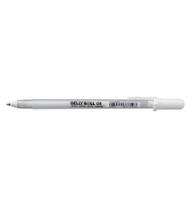 Sakura Gelly Roll Medium 0.8 Beyaz Jel Mürekkepli Kalem 