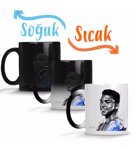 Muhammed Ali Boks 02 Sihirli Kupa Bardak Porselen