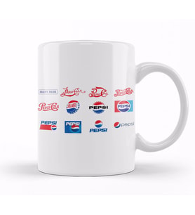 Pepsi Logo 02 Kupa Bardak Porselen