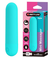 Censan Stefan Mini Massager Bullet Vibratör Mavi