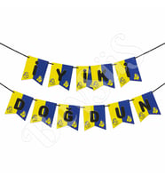 İyiki Doğdun Banner Sarı Lacivert