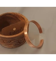 Minimal Tasarım Saf Bakır Bileklik