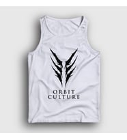 Presmono Unisex Beyaz Logo Orbit Culture Atlet 454179tt (Beyaz)