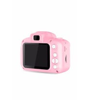 Pazariz Mini 1080p Hd Kamera Çocuk Için Fotoğraf Makinesi 2.0 Inç Ekran  Pembe 