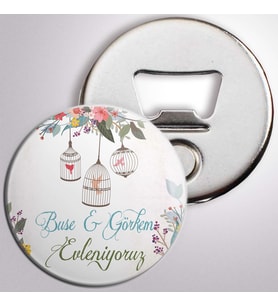 Açacak Şeklinde Nişan Magnet