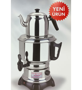 Seçil 50 Bardak Elektrikli Semaver 4,5 Lt Çelik Yapı Ev-Inşaat- Ofis Uyumlu - Güzel Bir Çay Zamanı