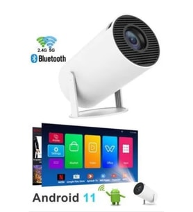 Harvox Upgrade Pro Taşınabilir 720p Sinema Projektörü Bluetooth ile Ev Sineması