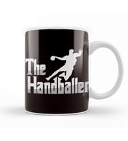 Handballer Handball Player Ball Sports Team Coach Trainer Kupa Bardak Porselen