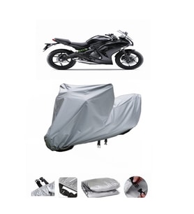 Kawasaki ER-6 F  Gri Motosiklet Brandası ARKA ÇANTA UYUMLU DEĞİLDİR
