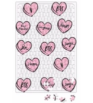 BTS Hearts Puzzle 240 Parça Yapboz