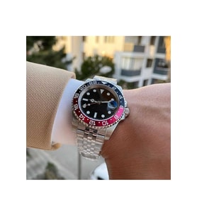 erkek  Çelik kasa analog Kol Saati