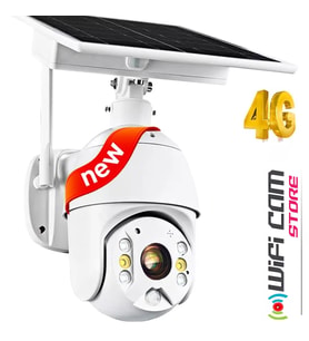 4G Sim Kartlı 1080p Motorlu PTZ Solar Güneş Enerjili Kamera Metal Kasa