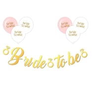 Bride To Be Gold Balonlu Set