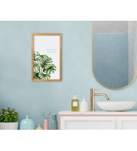 BK Home Banyo Dekoratif Retro Ahşap Tablo-10