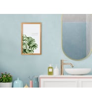 BK Home Banyo Dekoratif Retro Ahşap Tablo-10