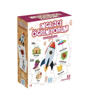 Games İngilizce Öğreniyorum Eğitici Oyun Kartları 52 Kart 5044