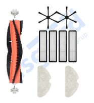 Dreame D10S, D10S PRO, D9 MAX GEN2 Uyumlu 1 Ana Fırça 2 Yan Fırça 4 Filtre 2 Mop PKT-iasgf0000246