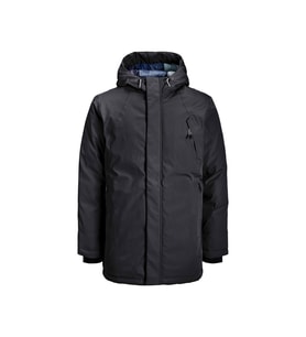 Jack Jones Jcocorey Parka Erkek Günlük Mont 12215920-BLACK Siyah