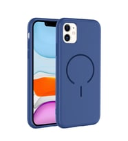 Apple iPhone 11 Kılıf M-safe Şarj Özellikli Zore Meta Kapak