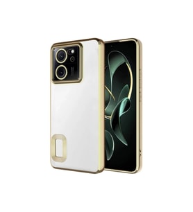 Xiaomi Mi 13T Pro Uyumlu Kılıf Kamera Korumalı Logo Gösteren Zore Omega Kapak