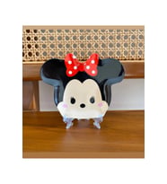Minnie Mouse Mickey Kahvaltı Servis Yemek Tatlı Meyve Tabağı Tabak 12 cm Mika Bebek Çocuk Yetişkin - Yeşil