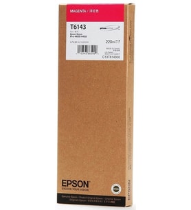 Tonersepeti Epson T6143 C13T614300 Orjinal Kırmızı Kartuş