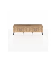 Arges TV Ünitesi 2 Raflı 4 Kapaklı 176x30x51 Çam-Çam/Aytaşı