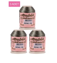 3 Adet Altınbaşak Oya ve Dantel İpi 20 gr - Royaleks - No: 198