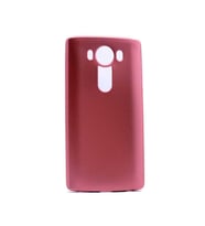 LG V10 Uyumlu Kılıf Zore Premier Silikon Kapak (Rose Gold Altın)