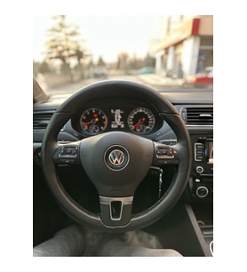 Volkswagen Jetta 2011-2014 Araca Özel Direksiyon Kılıfı (DERİSİ SÖKÜLÜP YAPILMASI GEREKİYOR)