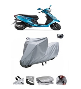 TVS Scooty Zest 110  Su Geçirmez Motosiklet Brandası ARKA ÇANTA UYUMLU