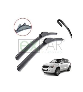 SUZUKİ GRAND VİTARA ÖN CAM SİLECEK SÜPÜRGESİ TAKIMI 2005 - 2012 MODEL VİTARA ÖN SİLECEK