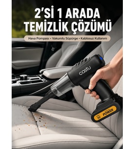 Kablosuz Araç El Süpürgesi Ha Pompası Kombinasyon
